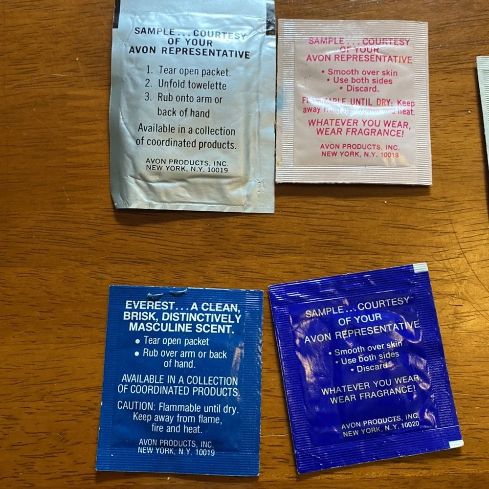 Avon 12 Vintage Samples